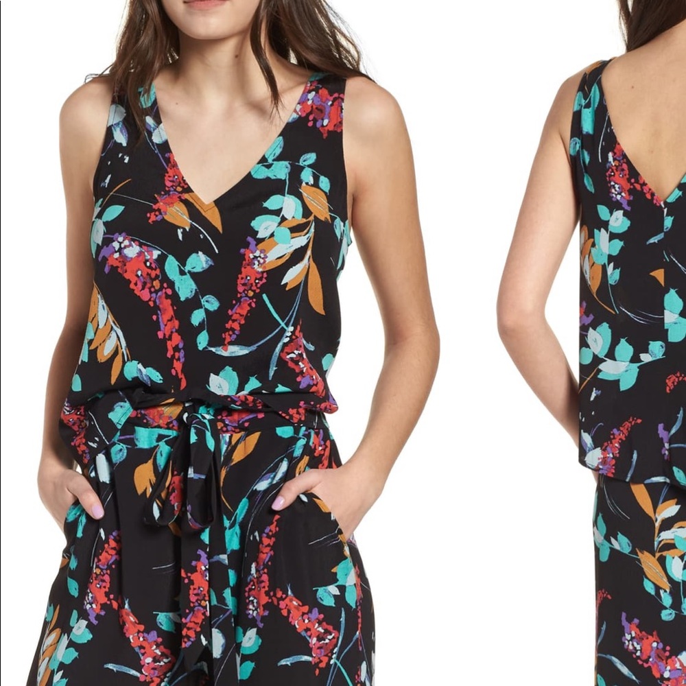 BP floral swing tank